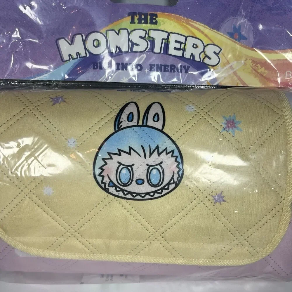 POP MART - The Monsters Big Into Energy Series -Blanket 78x78in Authentic New